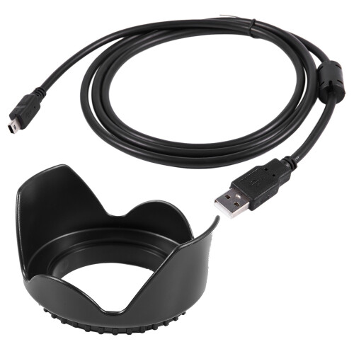 52 mm kronbladsblomst modlysblænde til D5200 D5100 D3200 kit 1