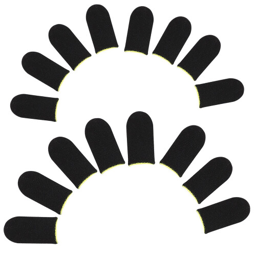 Karbonfiber-fingerhylser for spill (16 stk.) 2