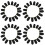Karbonfiber-fingerhylser for spill (16 stk.) 1