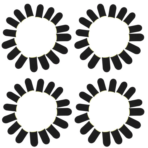 Karbonfiber-fingerhylser for spill (16 stk.)
