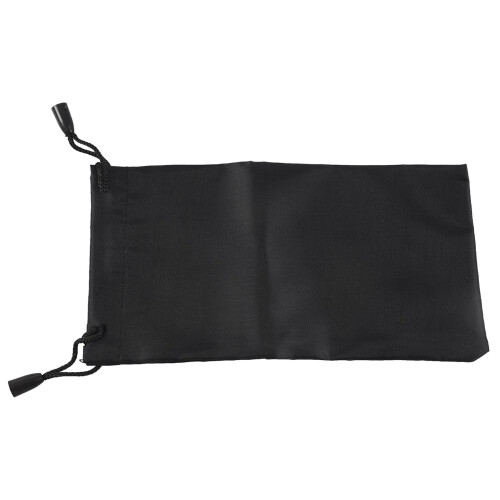 10 Óculos de sol pretos, bolsa de pano para óculos de grau, 7,1 x 3,5 polegadas, ÓTIMO 2