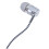Καλώδιο H-169 για MP3 MP4 3,5 χιλ., πλεγμένο καλώδιο Subwoofer, Universal (ασημί) 6