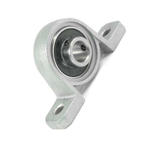 2X KP08 Χυτό περίβλημα από μπλοκ μαξιλαριού 8 x 20 x 6mm Ρουλεμάν εισαγωγής 1