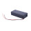 3.7V 2x 18650 batterijhouderconnector Opslag AAN/UIT 3