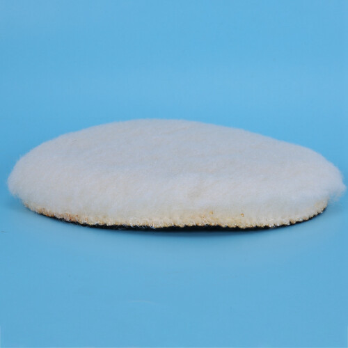2X Car Van Valeting Polisher Buffer Lamb Wool Polishing Pad 6 inch 2