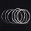 Chitarra classica a sei corde SC12 in nylon placcato argento 5