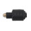 2x mini optický audio adaptér 3,5 mm samica jack na digitálny samec 2