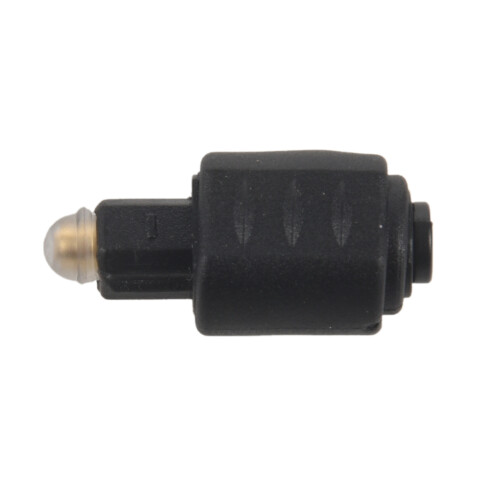 2x mini optický audio adaptér 3,5 mm samica jack na digitálny samec 1