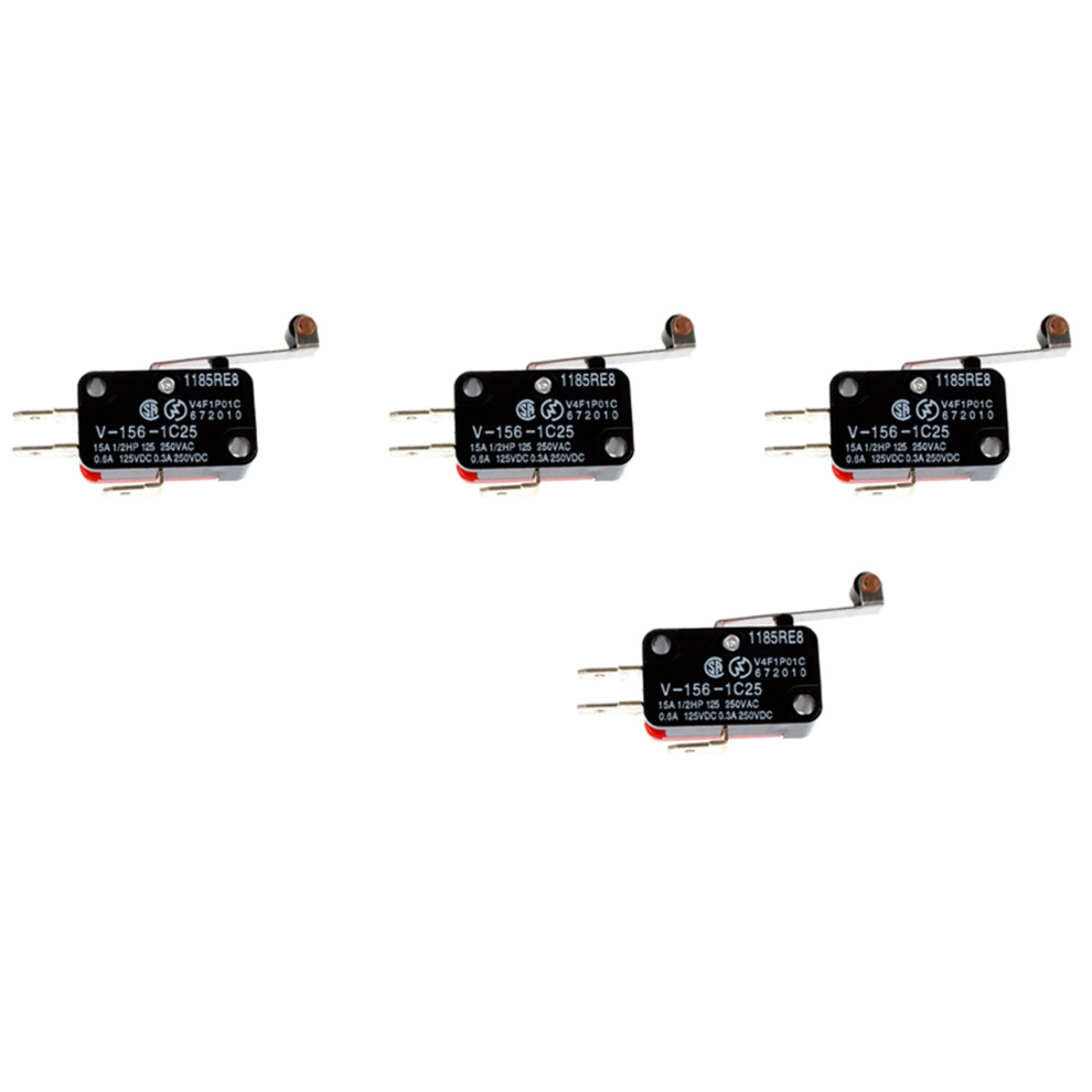 Mini Limit Switch Spdt Snap Action Lot - Red And Black 4852508248448