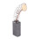 8 Pcs 5 x 8 x 14mm Carbon Brush for Electric Angle Grinder 5