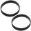 Silicone Rubber Wristband Bangle Black 1