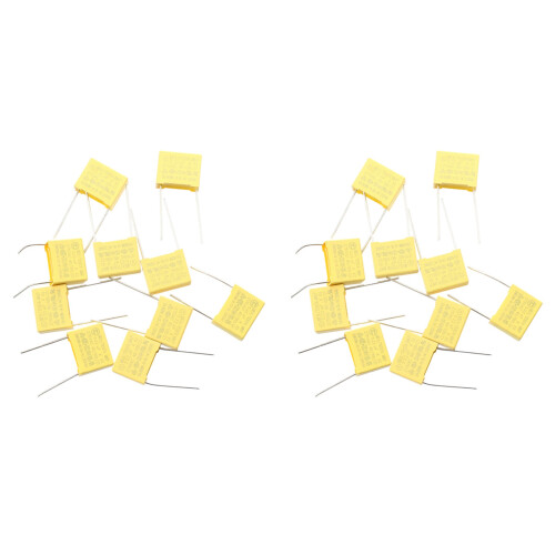 10 stk. AC 275V 0,22uF polypropylenfilmsikkerhetskondensatorer MPX