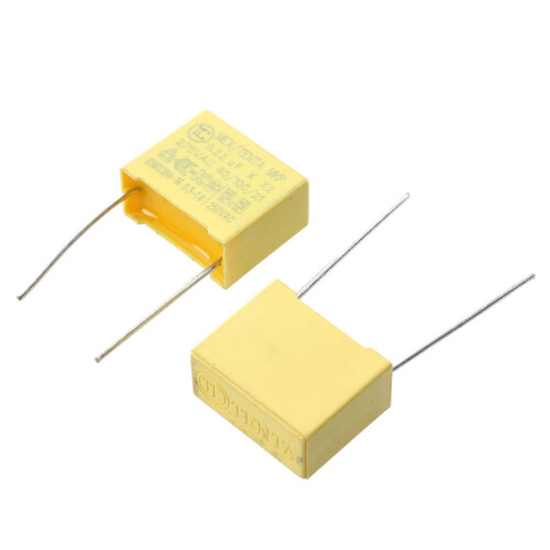 10 stk. AC 275V 0,22uF polypropylenfilmsikkerhetskondensatorer MPX 1