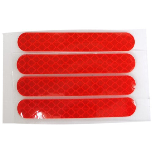 Capa protetora com adesivo refletivo para Max G30, vermelha 1