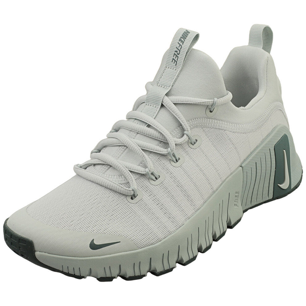 (3) Nike Free Metcon 6 Womens Fashion Trainers in Light Silver Green