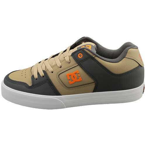 (UK 9, Grey/Tan/Orange) DC Shoes Mens Spray Graffik Trainers 2