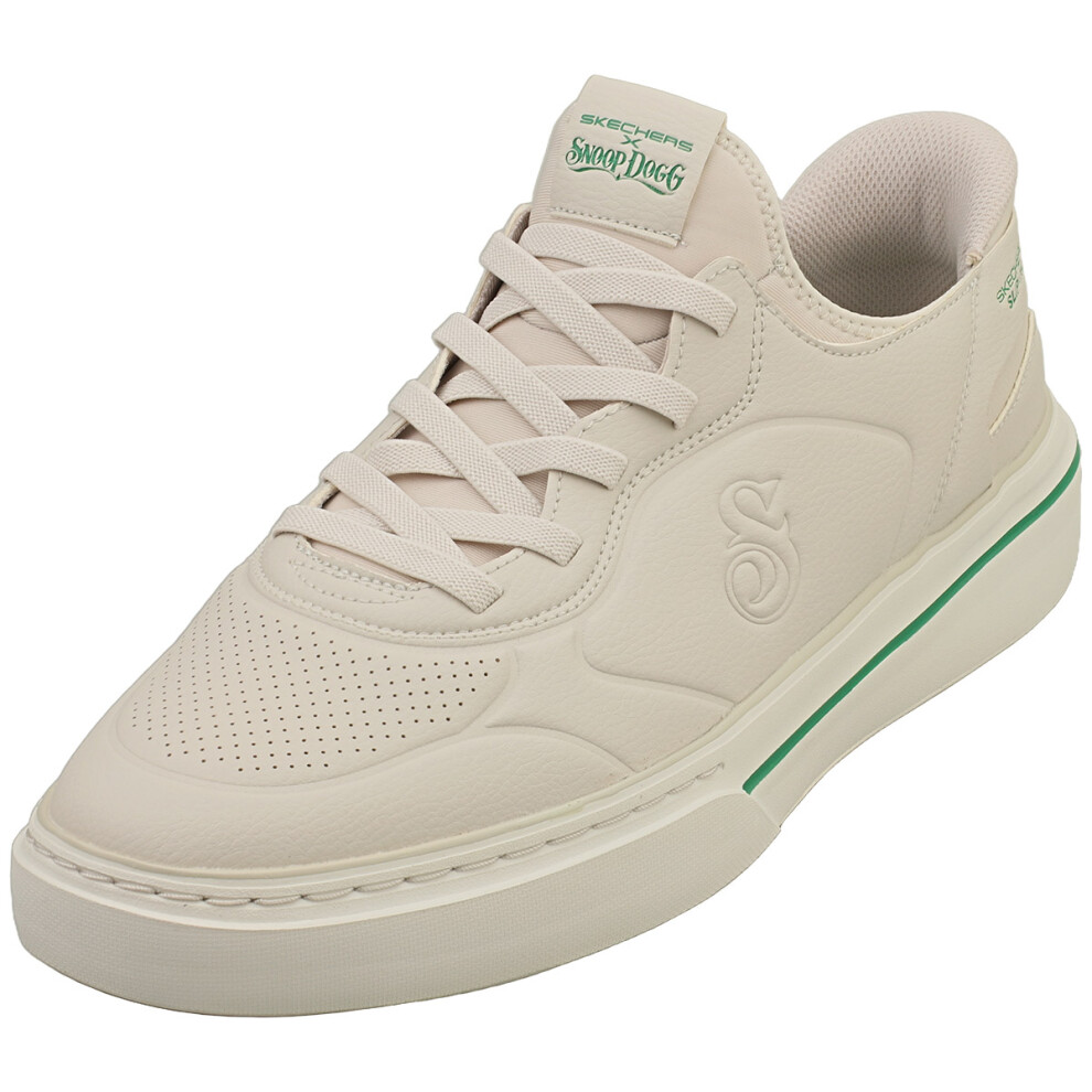 Skechers Snoop Dogg Snoop One Mens Fashion Trainers in Off White - 11 UK