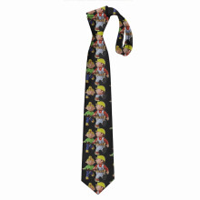 (Bob The Builder =1806) Men's Tie Printed Skinny Tie Fashion Cool Necktie for Men, Casual Gentleman Novelry Funny Suit Neck Ties
