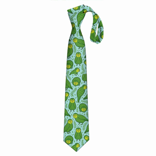(Kakapo=5401) Men's Tie Printed Skinny Tie Fashion Cool Necktie for Men, Casual Gentleman Novelry Funny Suit Neck Ties