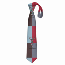 (Harlequins Rugby=5420) Men's Tie Printed Skinny Tie Fashion Cool Necktie for Men, Casual Gentleman Novelry Funny Suit  Neck Ties