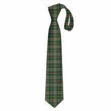 (O'Neill Tartan Tan And Green Irish Plaid=4542) Men's Tie Printed Skinny Tie Fashion Cool Necktie for Men, Casual Gentleman Novelry Funny Suit Neck Ties