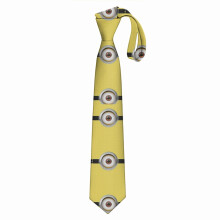 (Minion Style Eye=3686) Men's Tie Printed Skinny Tie Fashion Cool Necktie for Men, Casual Gentleman Novelry Funny Suit  Neck Ties