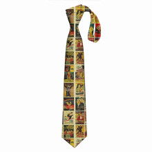 (Vintage Hollywood Classic Movie Posters=23406) Men's Tie Printed Skinny Tie Fashion Cool Necktie for Men, Casual Gentleman Novelry Funny Suit Neck Ties