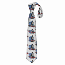 (Thomas The Tank Engine =6460) Men's Tie Printed Skinny Tie Fashion Cool Necktie for Men, Casual Gentleman Novelry Funny Suit Neck Ties