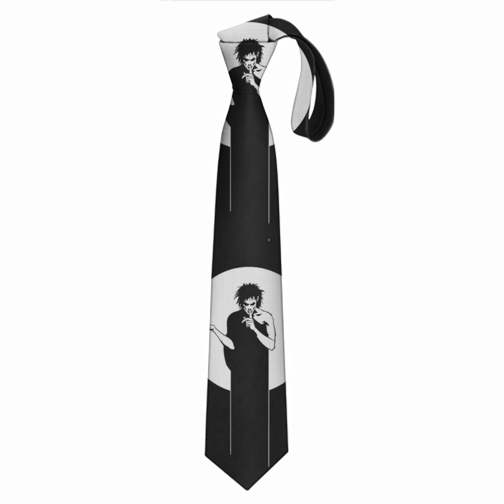 Bearlad (The Sandman=7685) Men's Tie Printed Skinny Tie Fashion Cool Necktie For Men, Casual Gentleman Novelry Funny Suit Neck Ties