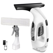 28cm Electric Window Cleaner, 2.0KPA Suction, 3 Spray Modes, for Glass/Tiles/Marble