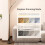 ELECWISH LED Floor Lamp Adjustable 3 Color Reading Light with Remote Control UK 3