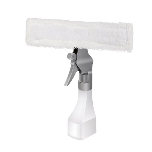 Professional Cordless Squeegee,50min Runtime, Detachable Microfiber Pad & Water Tank