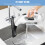 Streak-Free Surface Cleaner Kit,3.5Ah Battery, Includes Scraper & Spray Bottle 10