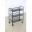 3 Tier Storage Cart Metal Kitchen Trolley on Wheels 5
