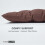 Homescapes (Three Seater, Chocolate) Bench Cushion 5