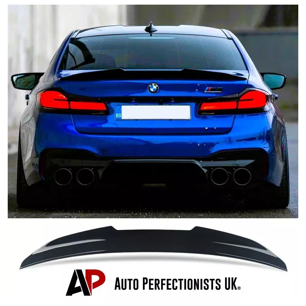 For Bmw 5 Series M5 G30 F90 Rear High Kick Psm Ducktail Spoiler Wing Black 5061072661969