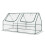 4 x 2 x 2 ft Mini Greenhouse with 2 Zipper Doors 2