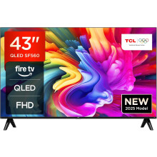 TCL 43 Inch Full HD Smart QLED Direct LED 43SF560-UK with Fire TV, Voice Remote with Alexa
