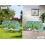 6 x 3 x 3 ft Mini Greenhouse with 2 Zipper Doors Includes 2 Covers 6