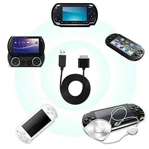 2 in 1 USB Power charging charger cable and Data transfer lead for PS Vita 1000 2