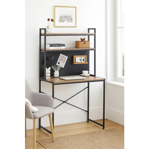 3 Tier Study Table Office Desk With Storage Computer Home Gaming 1