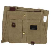 Camping Apron Vest Multifunctional Adjustable Reinforced Edges Casual Vest for Outdoor Fishing Photography Khaki