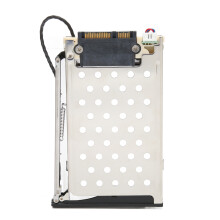 2.5in SSD HDD Internal SATA Tray Supports SATA I II III 6Gbps Hot Swap HDD Caddy Tray Cage with Safe Lock LED Indicator