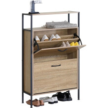 Shoe Rack Shoe Storage Cabinet Stand Cupboard Unit 2 Drawer
