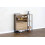 Shoe Rack Shoe Storage Cabinet Stand MDF Wooden Cupboard Unit 2 Drawer 5