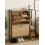Shoe Rack Shoe Storage Cabinet Stand MDF Wooden Cupboard Unit 2 Drawer 4