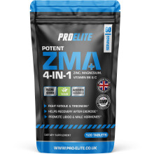 ZMA Zinc Magnesium B6 Vitamin C Ascorbic Acid 120 Tablets Vegan