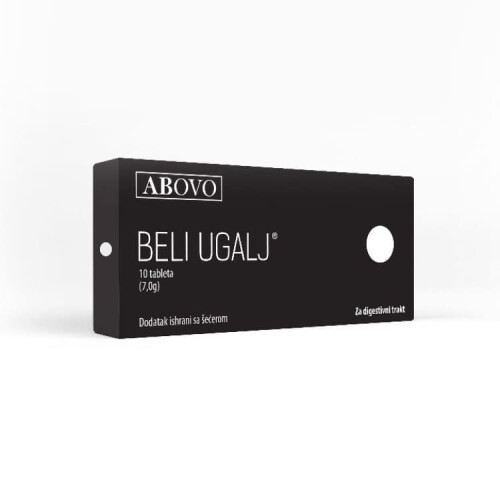 White charcoal 10 tablets