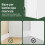 Mesa de Cabeceira SoBuy 3 Compartimentos Branco e Madeira 8
