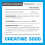 (60 Capsules) Creatine Monohydrate 750mg Vegan Capsules ProElite 4